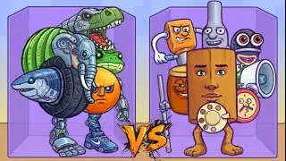 Merge Fellas ROBOT BRAINROT vs SAHUR BRAINROT ⁉️ Boss + Boss I New Update - The Ultimate Max Level