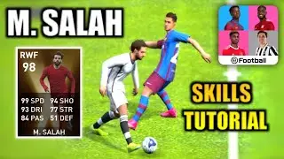 M. SALAH Dribbling Skills Tutorial | eFootball Pes 2021 Mobile