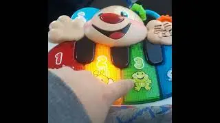 fisher price keyboard piano - it learning time