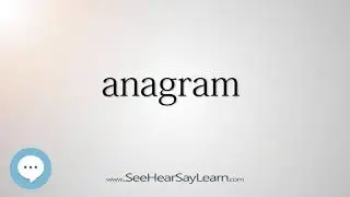 anagram    5,000 SAT Test Words and Definitions Series 🔊