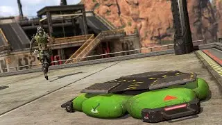 Octane 360 jump pad trick shot (Apex Legends)