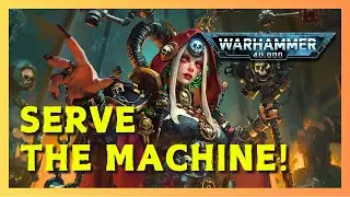 Serve the Machine - Adeptus Mechanicus | Tech Priestess | Fan Made Metal Song | WARHAMMER 40K SONG