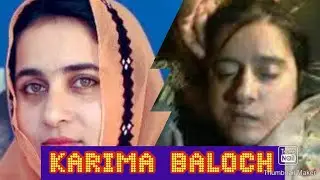 RIP Karima Baloch Died In Toronto Canada Ex- Chairperson Of BSO Balochistan student Organization