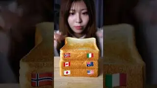 食パン食べ比べ🍞 #asmr #大食い #食べ比べ #food #eatingsounds #mukbang #bread