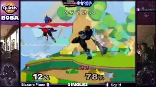 SSBM @ Quickly 8.5 - Bizzarro Flame Vs. Squid