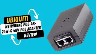 Ubiquiti Networks POE-48-24W-G 48V PoE adapter Review