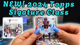 2024 TOPPS SIGNATURE CLASS FOOTBALL 2 MEGABOXES… WAS IT WORTH IT?