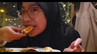 Anak Betawi  Makan Pizza en Pasta dikota Den Haag ‼️ Jalan di Malam Hari