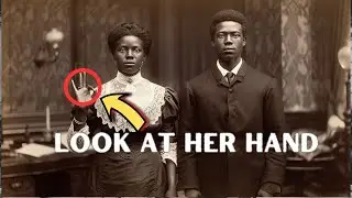 The SHOCKING Truth About Her Hand in the 1895 Couple Portrait
