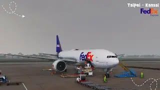 [MSFS24]  PMDG777 ops / RCTP - RJBB / 台北 - 關西 / VATSIM