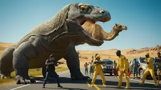 &ldquo;The Komodo Dragon&rsquo;s Ferocious Attack &mdash; A Heart-Stopping Rescue Mission to Save the Camel!&rdquo;