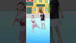 English animation: Mimi slips and falls into the ice lake! - Ice Safety for Kids #kids #safety #c...