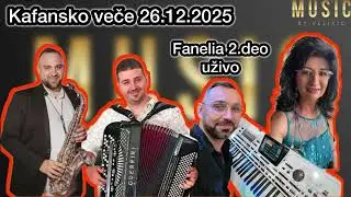 Kafansko vece 26.12.2025 Fanelia 2.deo uzivo