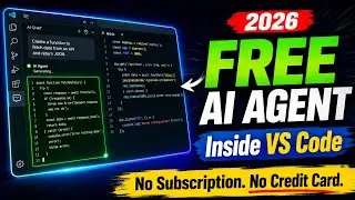 The Best FREE AI Coding Agent for VS Code Nobody Is Talking About!