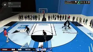 I Think They Bumped Heads|Tiktok :HBMal__ | #hbmal_ on #Twitch #shorts #nba2k