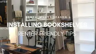 SENZA IKHAYA SEASON 3 Episode 1 |Renter Friendly Bookshelves - How To Assemble |DIY Yolande