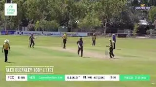 Carlton Mid Premier Grade: Round 5 - Bleakley's 100*