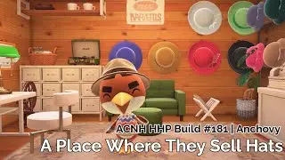 ACNH HHP Build #181 | Anchovy - A Place Where They Sell Hats