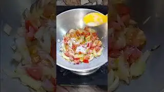Dim Bhujia Recipe | ডিম এইভাবে না খেলে আফসোস হবে | Bengali Egg Recipe | Egg Bhurji #shorts #anda