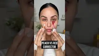 Peach vs Red Concealer l Christen Dominique