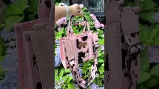OMG! 🤯 This Pink Cow Print Wrangler Bag Is EVERYTHING!