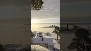 A magical winter walk to Sweden's pilot station