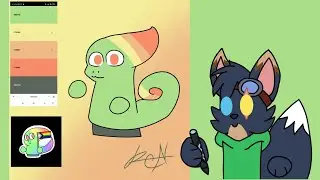 Box Critters concept critters #03: Chameleon concept critter #boxcritters