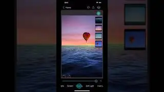 How to merge multiple layers and add amazing light effects using PhotoLeaf Photo Editor