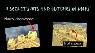 [PATCHED] 8 Secret Spots in Maps / Map Glitches! | Shell  Shockers Tutorial