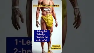 👉 full body fat loss workout||Belly | Side | Leg | Arm Fat Loss 🔥#shorts