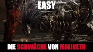 Elden Ring Maliketh die schwarze Klinge - EASY CHEESE BOSS - Die gr&ouml;&szlig;te Schw&auml;che des Bestienkleriker
