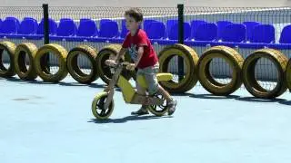 wooden balance bike 