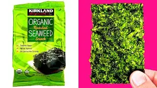 KIRKLAND ORGANIC ROASTED SEAWEED SNACK / Let's see what's inside! / Costco Food