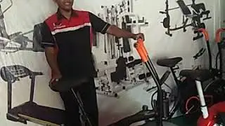 alat fitnes rumahan  // sepeda statis platinum bike Idachi id 662N