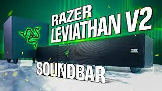 Razer Leviathan V2 Gaming  Soundbar Review & Sound Test!