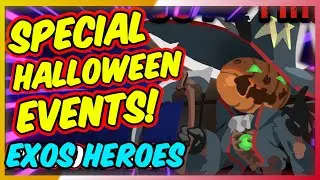 Special Halloween Events! New Contents! Exos heroes