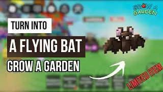 Turn Into a Bat Instantly! How to Use Vampire Fang in Roblox Grow a Garden Tutorial