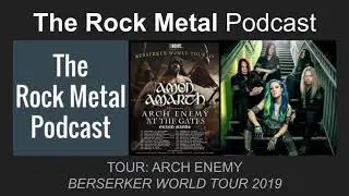 ARCH ENEMY - Sharlee D'Angelo - Berserker World Tour 2019