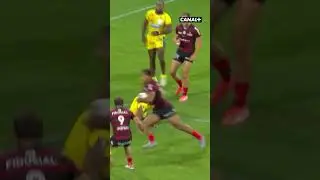 L'incroyable passe au pied de Ramos pour le 2&egrave;me essai sign&eacute; Dimitri Delibes 🤩 #top14  | #rugby