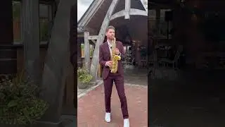 I Ain't Worried - OneRepublic | James Sax at Cider Mill Barns #weddingsaxophonist #wedding