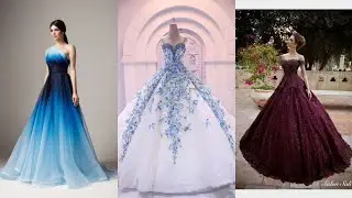 Top Beautiful Ball Gown Prom Dress Collections 2019//Floor length Next dresses Style