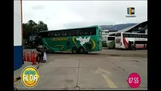 Hombre fue encontrado muerto en un bus