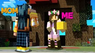 Я помогла своей маме одержать победу в игре Hive Bedwars 😱