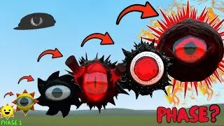 NEW EVOLUTION MR SUN VS ALL TRAIN MONSTER in garry's mod