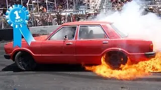 How is a BURNOUT Competition Judged?