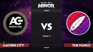 [RU] Aachen City Esports vs The Pango, Game 2, CIS Qualifier, StarLadder ImbaTV Dota 2 Minor