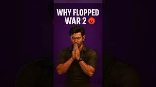 Why Flopped WAR 2 Movie 🔴 #shorts​ | #ytshorts​ | #viral​ | #shortsfeed​