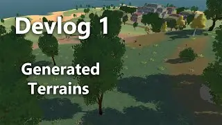 Devlog 1 - Terrain Generation for open world RPG