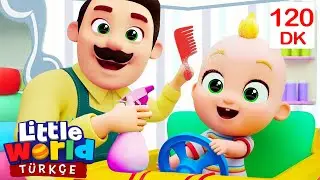 Saç Tıraşı Oluyoruz, Tarz Olma Zamanı  | Eğlenceli ve Öğretici Çocuk Şarkıları | Little World Türkçe