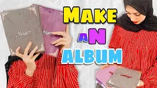 Learn 3D album. Velvet album tutorial. Make an attractive album